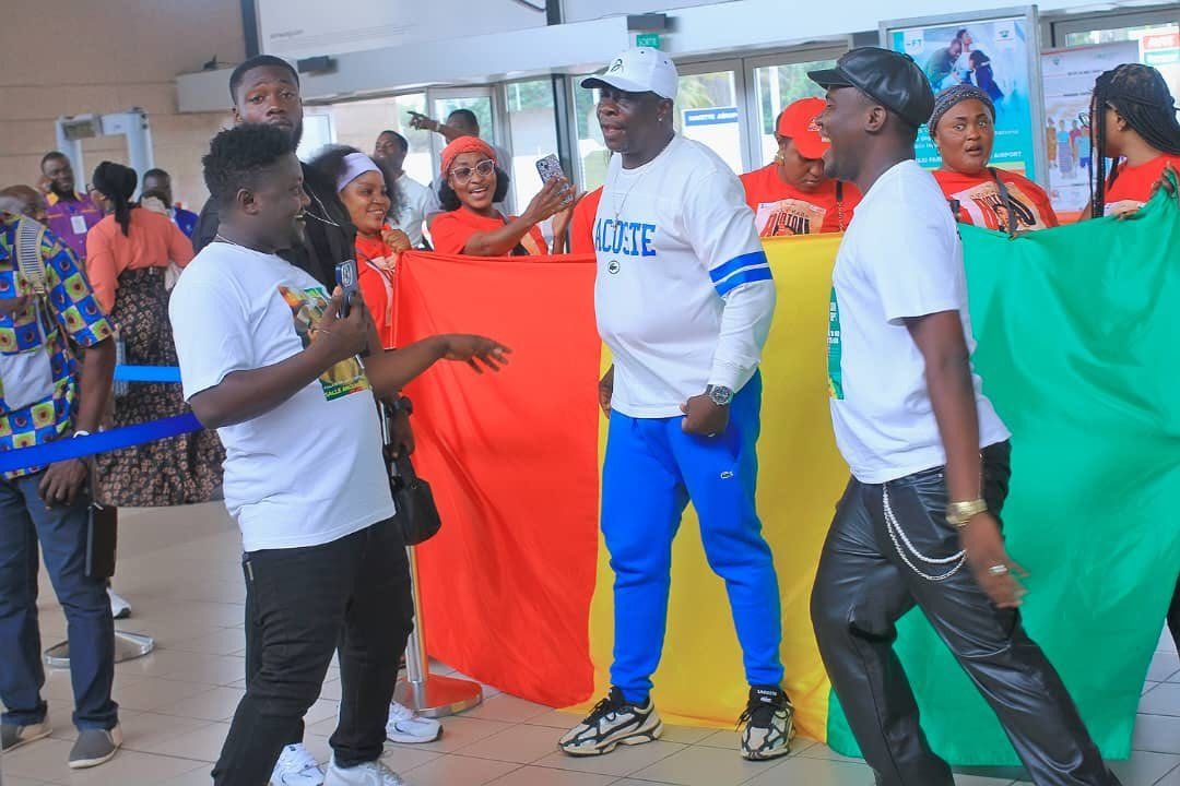 concert   l arrivee de djelykaba bintou a abidjan