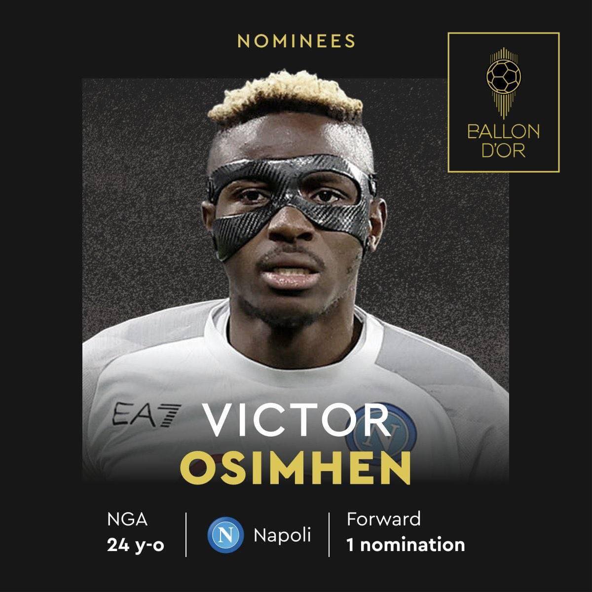 joueurs africains nomines  au Ballon dor 2