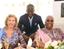  cote d ivoire   marie therese houphouet boigny  94 ans et toujours verte