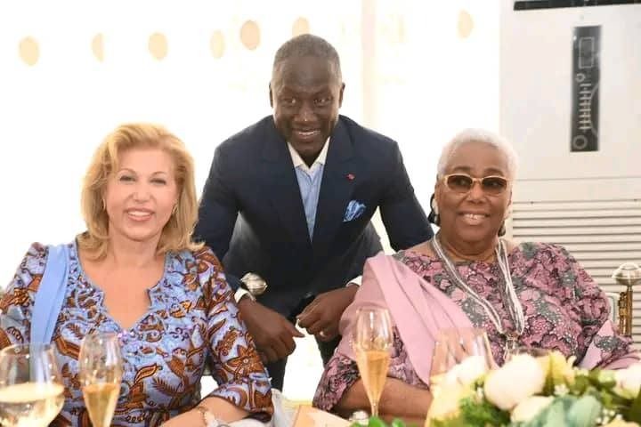  cote d ivoire   marie therese houphouet boigny  94 ans et toujours verte