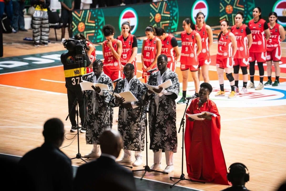 ceremonie d ouverture de  l afrobasket feminin 2025