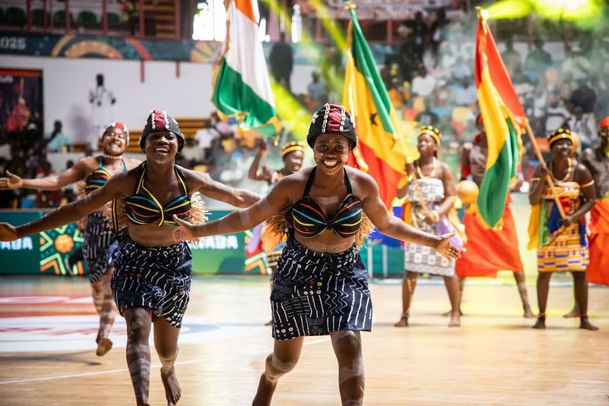 ceremonie d ouverture de  l afrobasket feminin 2025
