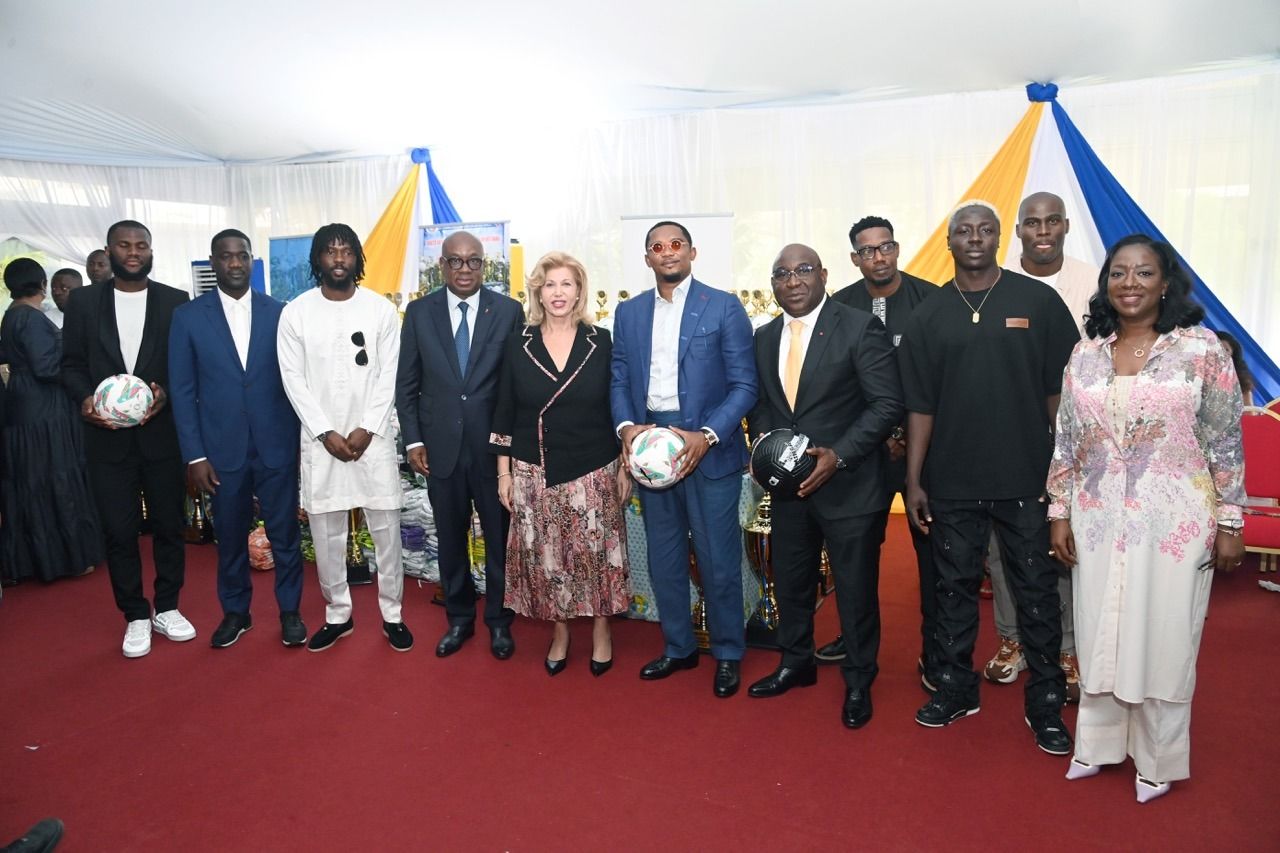 ceremonie de lancement de la coupe dominique ouattara