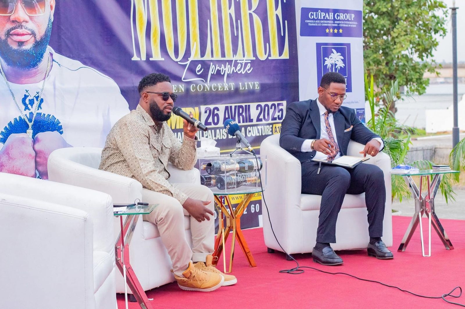 conference de presse de moliere