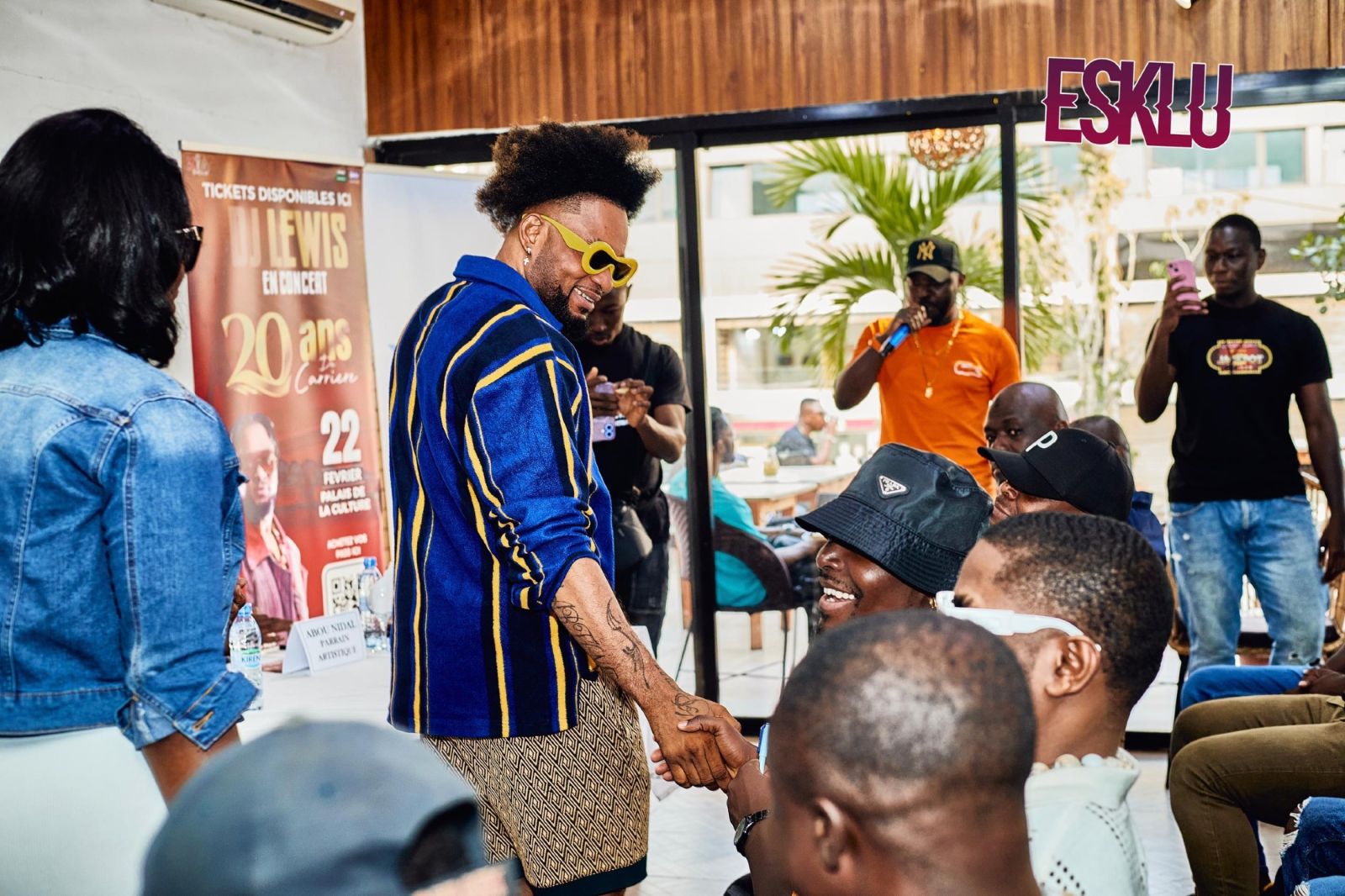 conference de presse dj lewis
