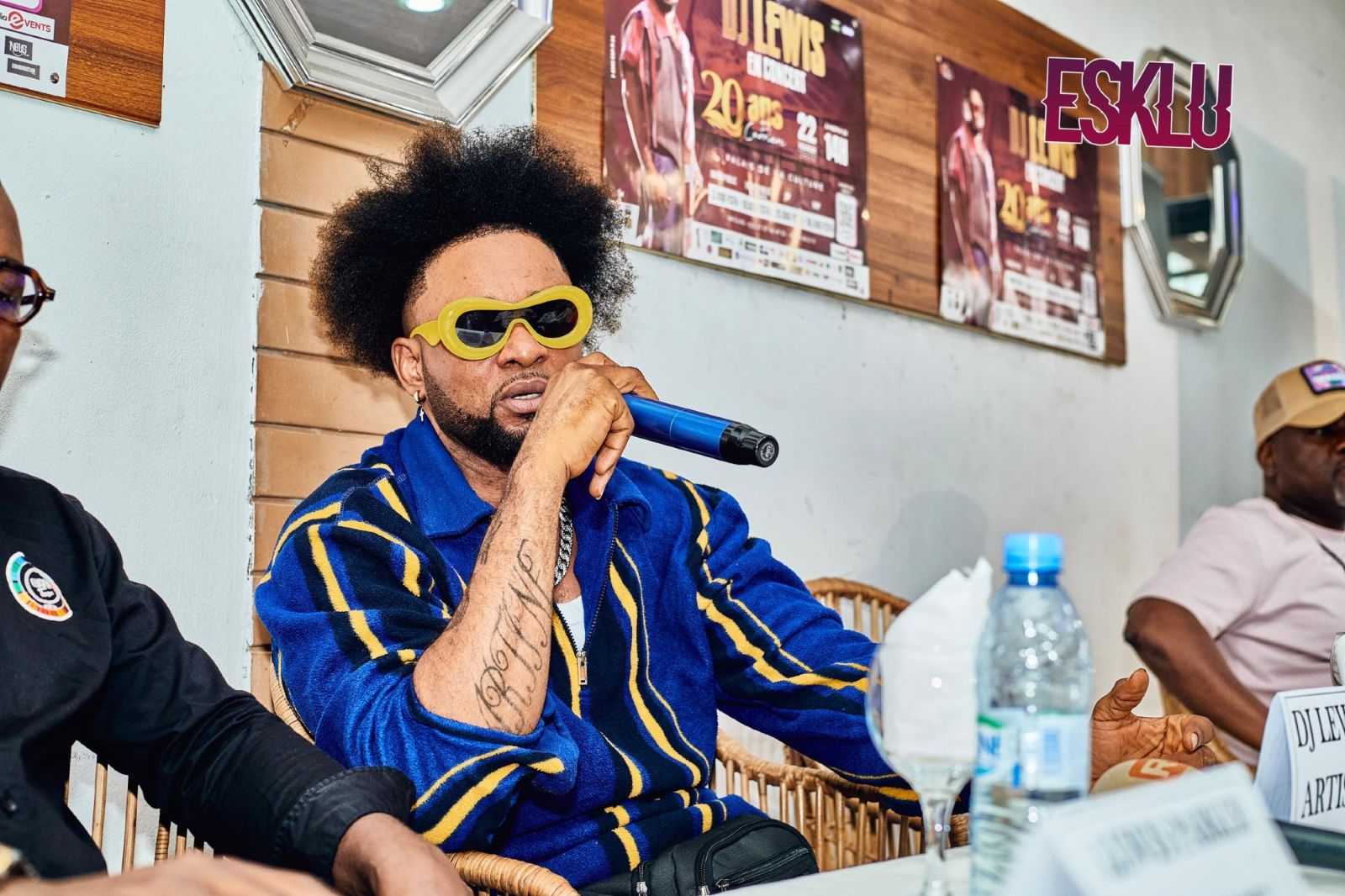conference de presse dj lewis