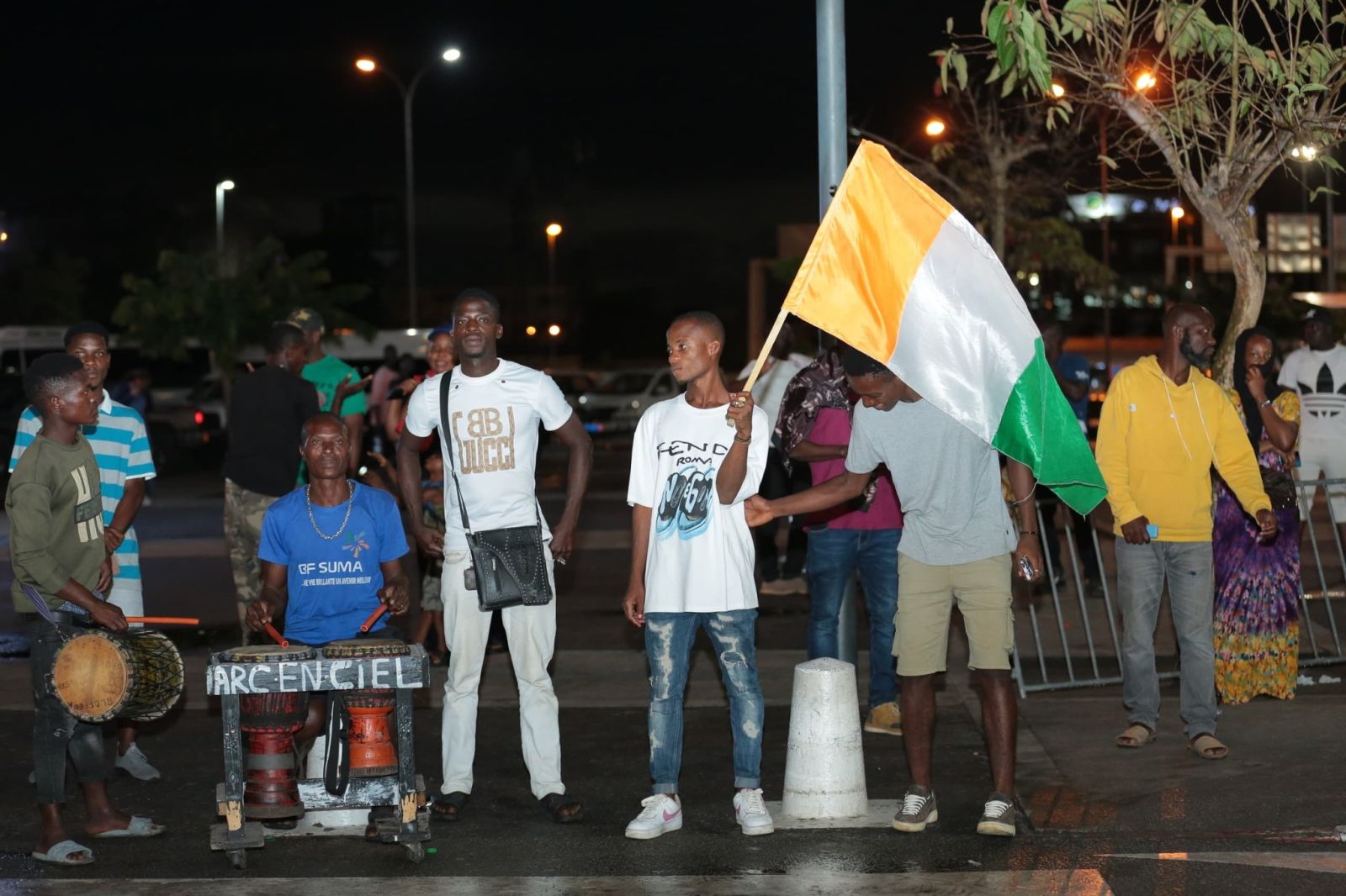 l arrivee de vegedream a abidjan