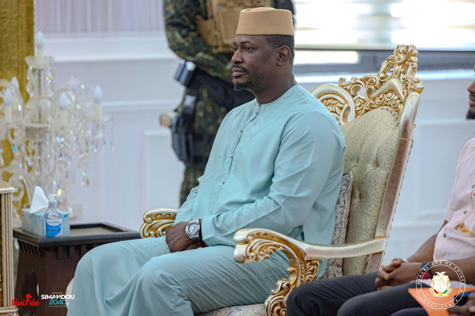 la delegation du femua en guinee conakry