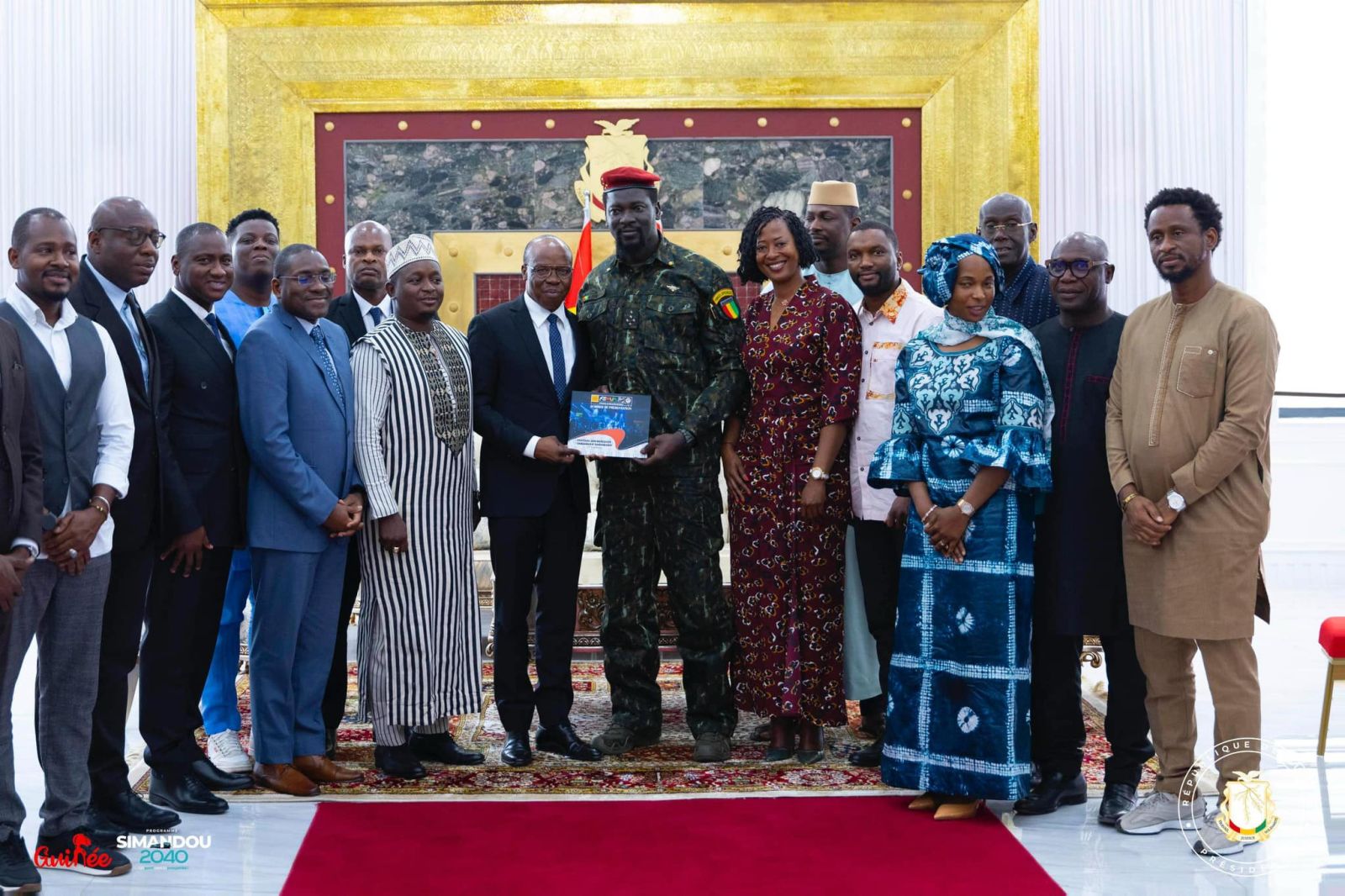 la delegation du femua en guinee conakry