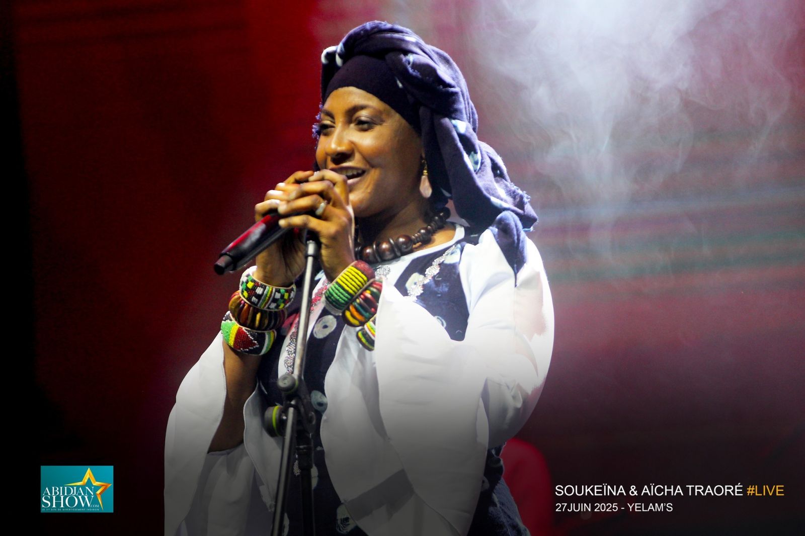 live   soukeina   aicha traore officiel electrisent le yelam s