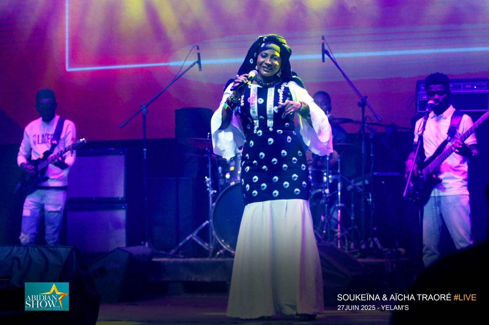 live   soukeina   aicha traore officiel electrisent le yelam s