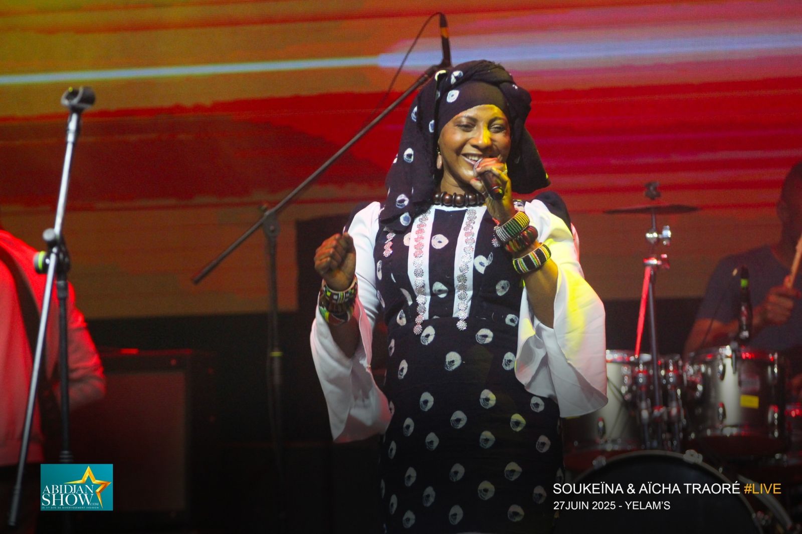 live   soukeina   aicha traore officiel electrisent le yelam s