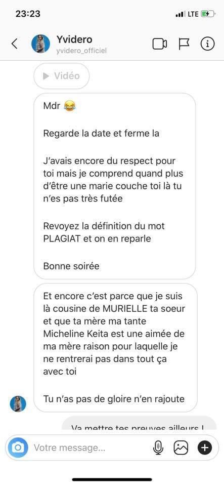 échange Yvi et Emmanuel Keita