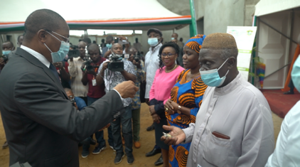 Le Ministre B. Koné remet les clés à Concorde Abobo